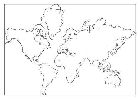 Mapa Mundi Para Colorir Com Paises Cultura Notícias