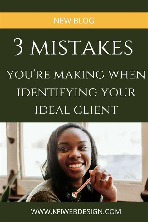 Mistakes You Re Making When Trying To Identify Your Ideal Client