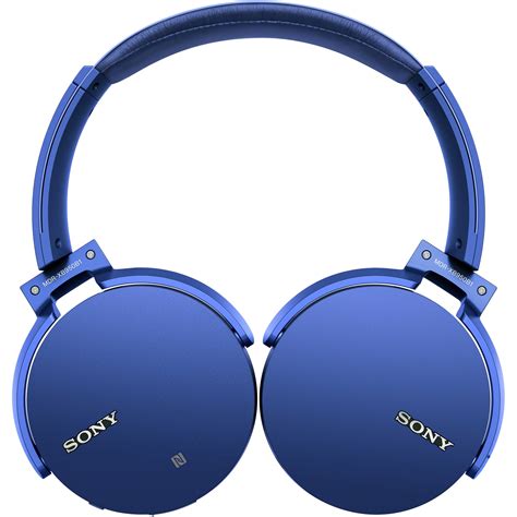 Sony Xb950b1 Extra Bass Bluetooth Headphones Blue Mdrxb950b1l