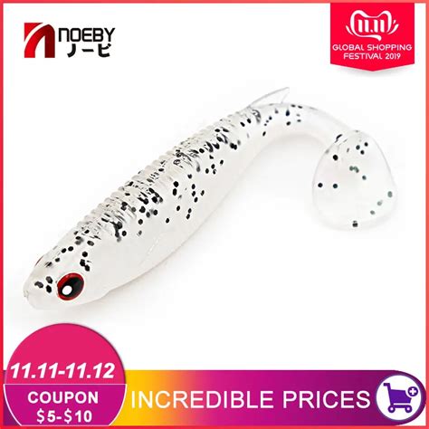 NOEBY Wobbler Jigging 10cm 8g Fishing Lure Soft Worm Shrimp Fish Ocean