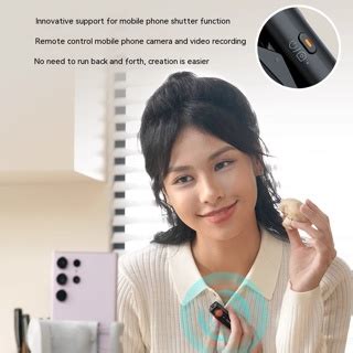 Hohem Mic Wireless Lavalier Microphone Intelligent Noise Reduction