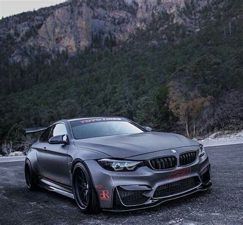 Bmw F M Grey Widebody Slammed Wing Bmw M Bmw Bmw Cars