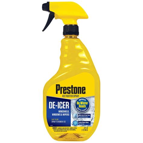 Prestone 32 Oz Windshield Spray De Icer