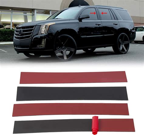 Amazon 4pc Door Trim Cover Kit Black For Cadillac Escalade 07 14