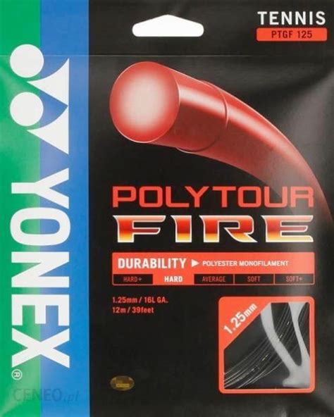 Yonex Poly Tour Fire M Black Rekarton