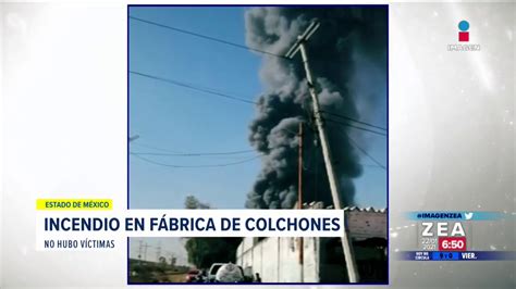 Incendio Consume F Brica De Colchones En Ecatepec Estado De M Xico