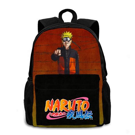 Bolsa Escolar Naruto Shippuden Akatsuki Infantil Mochila Reforçada