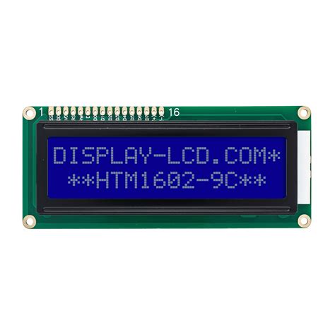 2X16 Character LCD Module Display STN Gray Display With White Side