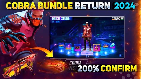 Finally Cobra Bundle Return Cobra MP40 Return Free Fire New Event