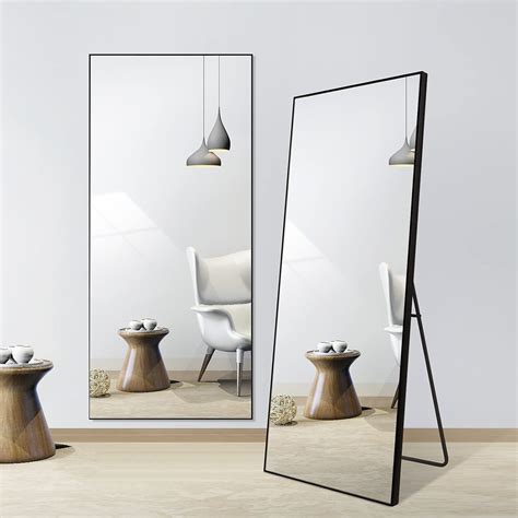 Amazon.com: LAIYA 65”X22” Floor Mirror Full Length Mirrors with Stand ...