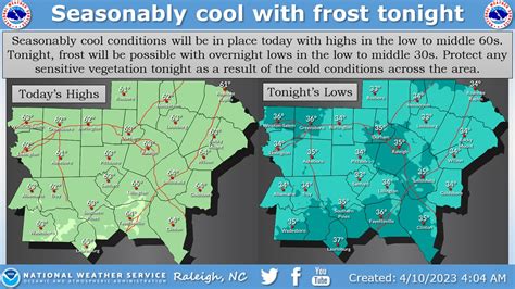 Frost Advisory In Effect For Tuesday Goldsboro Daily News