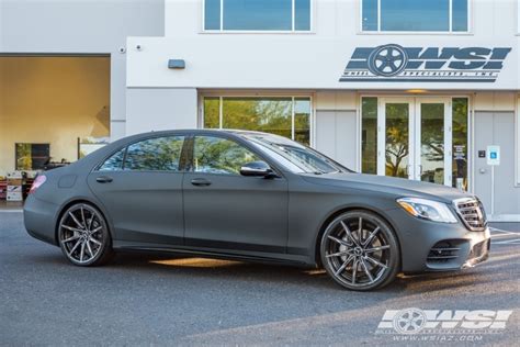 Mercedes Benz S Class With Lexani Css In Gloss Black Cnc