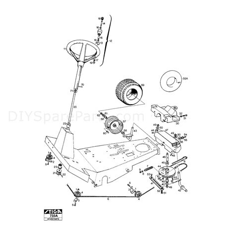 Stiga VILLA PRESIDENT HST 13 2843 23 1999 Parts Diagram Steering 0