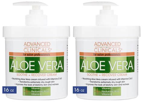 Advanced Clinicals Aloe Vera Lotion Sun Burn Recovery