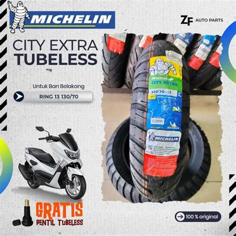 Jual Ban Motor Adv Michelin City Extra Tubeless Depan Belakang