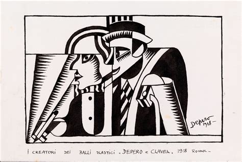 L Amicizia Futuristica Di Fortunato Depero E Gilbert Clavel Tortuga