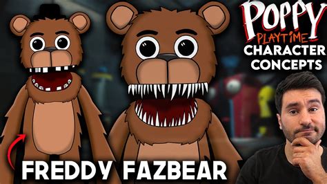 What Needs To Be In Poppy Playtime Freddy Fazbear Character