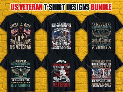 Veterans T Shirt Design For Pod