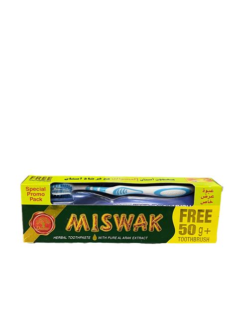 DABUR MISWAK TOOTHPASTE AND FREE TOOTHBRUSH Lazada Singapore