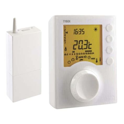 Delta Dore Tybox Tbp Wireless Programmable Thermostat Baker And Soars