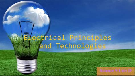 Electrical Principles And Technologies Ppt Download