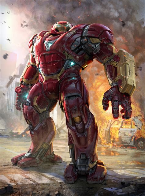 Avengers Infinity War 2017 Hulkbuster Unused Mk2 Concept By Phil