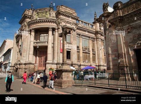 Banco Centrale Del Ecuador Building Immagini E Fotografie Stock Ad Alta