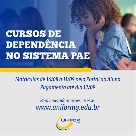 PRAZO PARA SOLICITAÇÃO DE DEPENDÊNCIA NO SISTEMA PAE TERMINA NO DIA 11