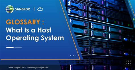 What Is Host Operating System Sangfor Glossary