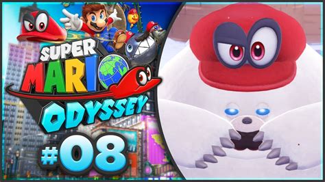 Super Mario Odyssey Snow Kingdom 100 Walkthrough Part 8 YouTube