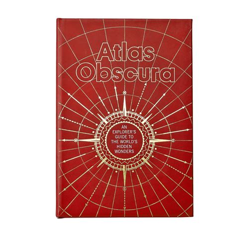 Atlas Obscura Graphic Image Commemorative Books Touch Of Modern