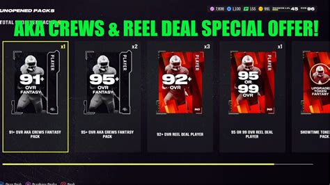 Reel Deal Special Offer Aka Crews Special Offer Can We Get Glichy