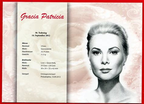 Monaco 2 Euro Gedenkmünze 2012 30 Jahrestag Tod Grace Kelly Münzmotiv