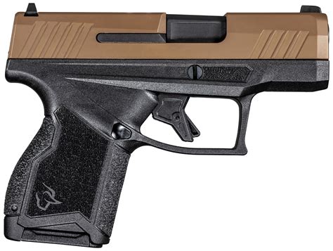 Taurus Gx4 9mm Pistol Black Frame With Cerakote Coyote Slide