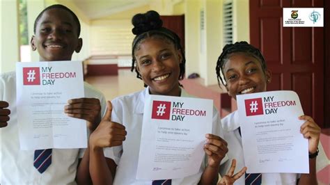 Myfreedomday St Rose Modern Secondary School Grenada Youtube