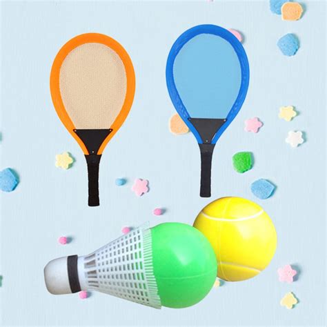 Juego De Pelotas De Tenis De B Dminton Educativa Grandado