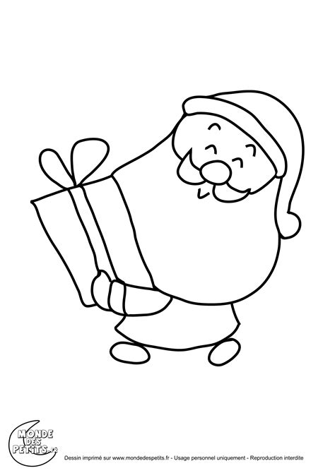 Meilleur Coloriage Gratuit De Pere Noel A Imprimer Pics Voyager En Solo