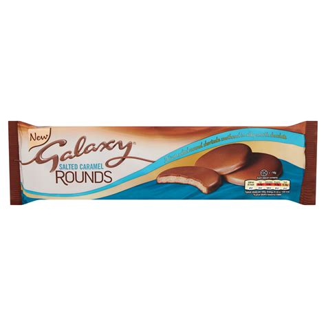 galaxy salted caramel rounds  muffins mini bites iceland foods