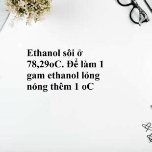 T M Hi U V Ethanol S I Y V Chi Ti T Nh T