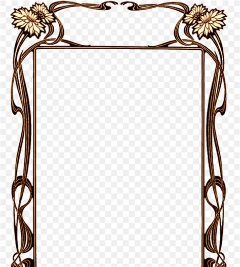 Borders And Frames Art Nouveau Art Deco Png X Px Borders And