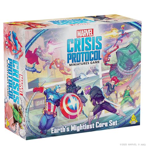 Marvel Crisis Protocol Earths Mightiest Core Set The Perky Nerd