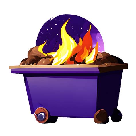 Poop Earth Dumpster Fire · Creative Fabrica