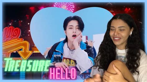 Treasure Hello Mv Reaction Youtube