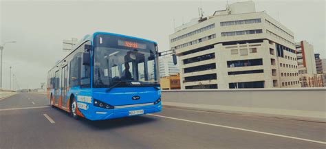 Roam Rolls Out The First Ever Electric Mass Transit Bus Operation In