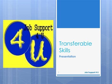 Ppt Transferable Skills Powerpoint Presentation Free Download Id 8926070