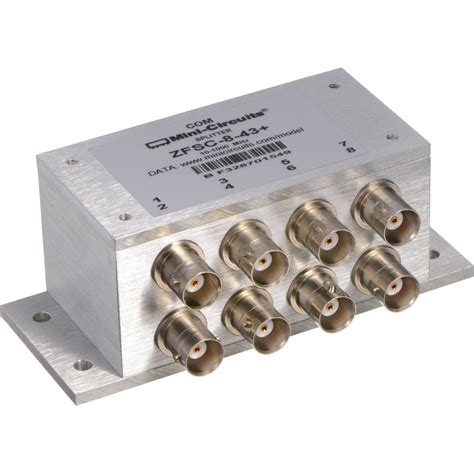 Lectrosonics Zfsc843 8 Way Passive Rf Signal Splitter Zfsc843