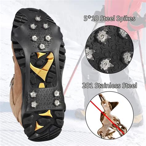 Dropship Ice Snow Grips Cleats For Shoes And Boots Traction Cleat For