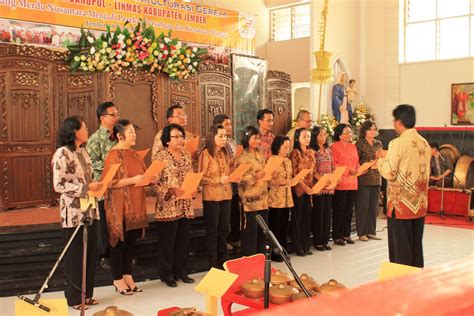 Sdk Maria Fatima Iii Jember Festival Paduan Suara Inkulturasi Gereja