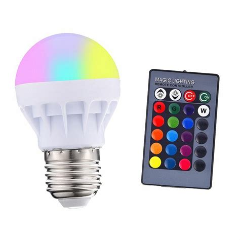 Energy Saving Color Changing Magic Light E W Rgb Led Lamp Bulb