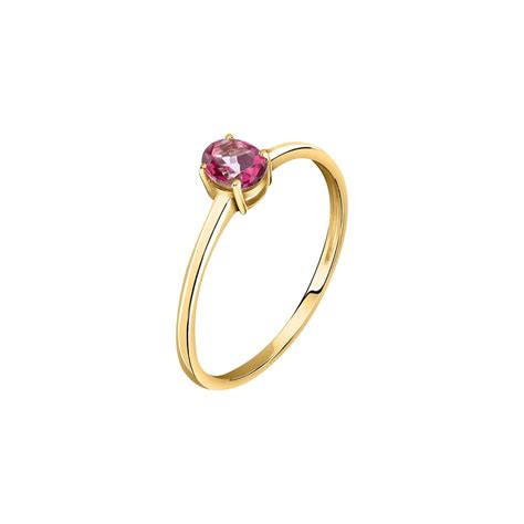 Bague Femme Cleor Or Topaze D Cleor